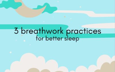 3 practices for better sleep